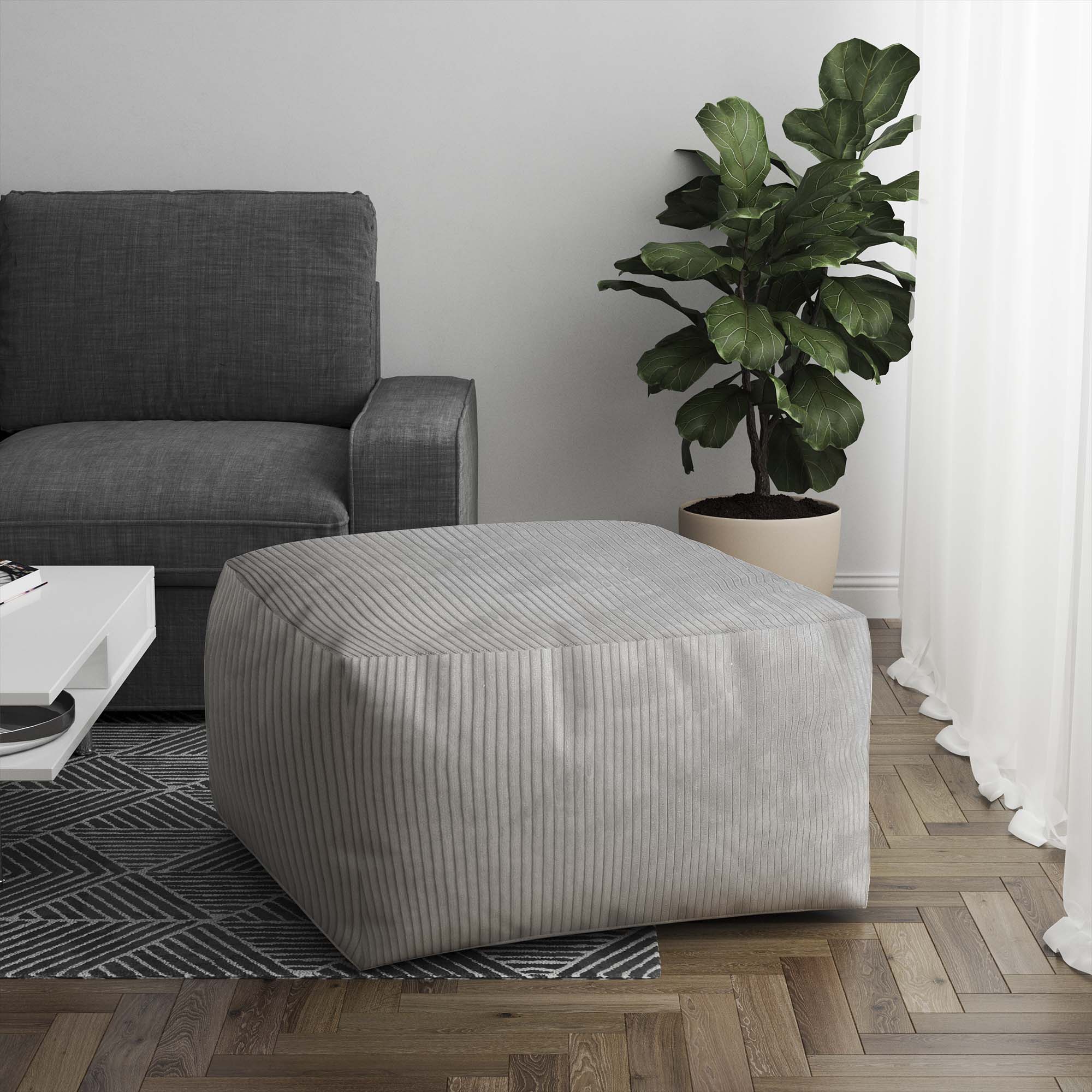Puf Comfort Chladná sivá