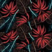 Exotic Leaves on Dark-Panama