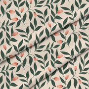 Pink Berries Pattern-Flat Microfiber