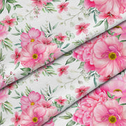Rose Garden-Flat Microfiber