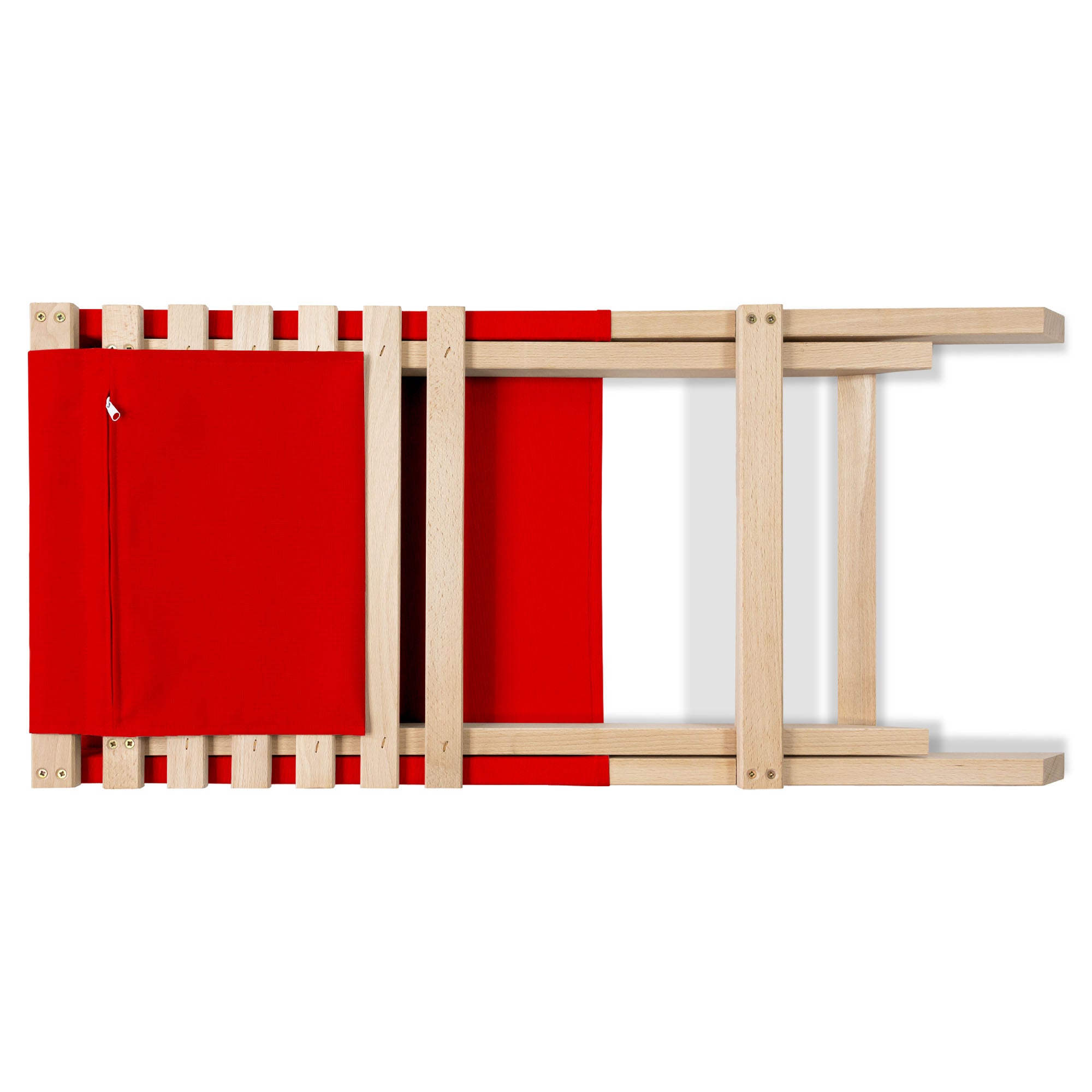 Folding Beach Chair Red