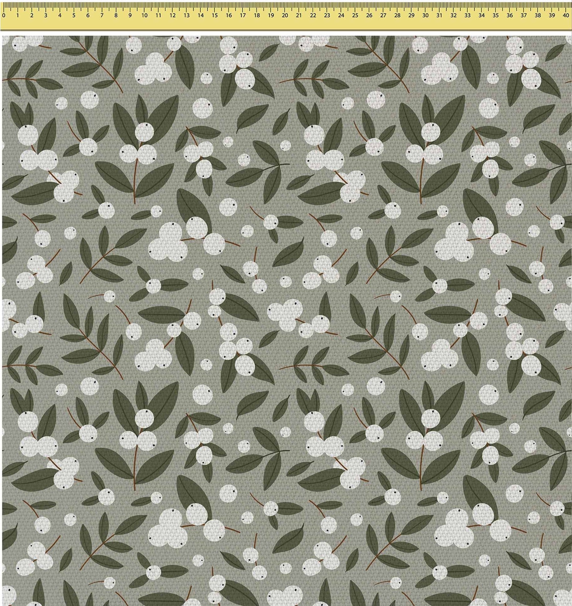 White Berries on Olive Panama