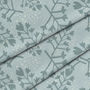 Flowers and Branches Pattern Mikrofibra Płaska