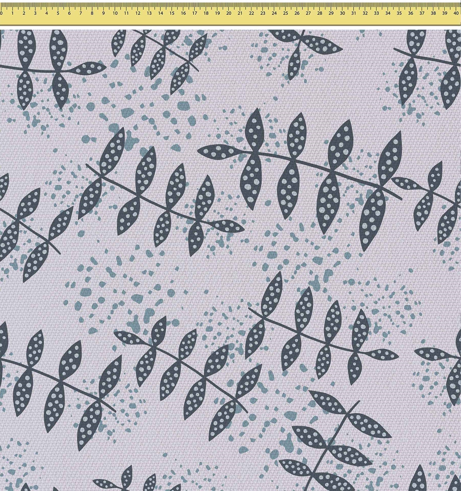 Splash Floral Pattern Tkanina Obrusowa