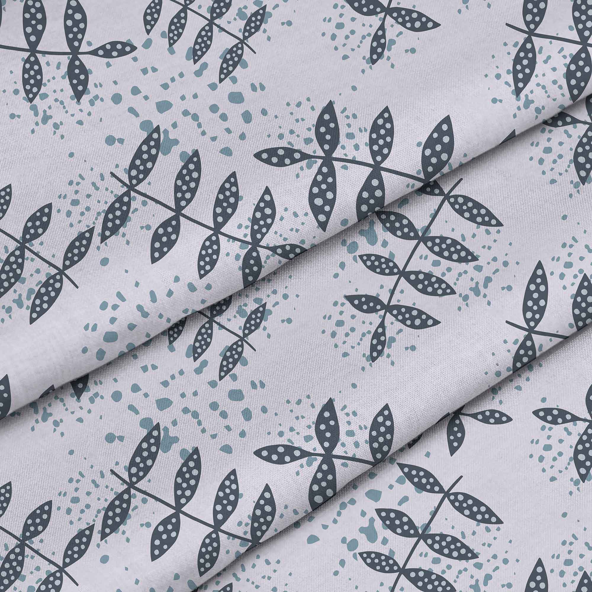 Splash Floral Pattern Tkanina Obrusowa
