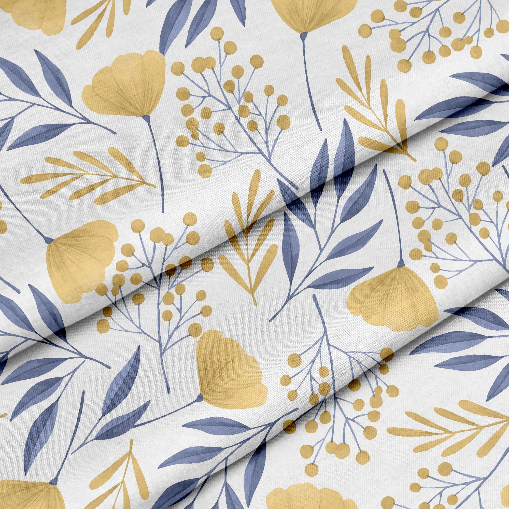Ginkgo Leaves Flat Microfiber