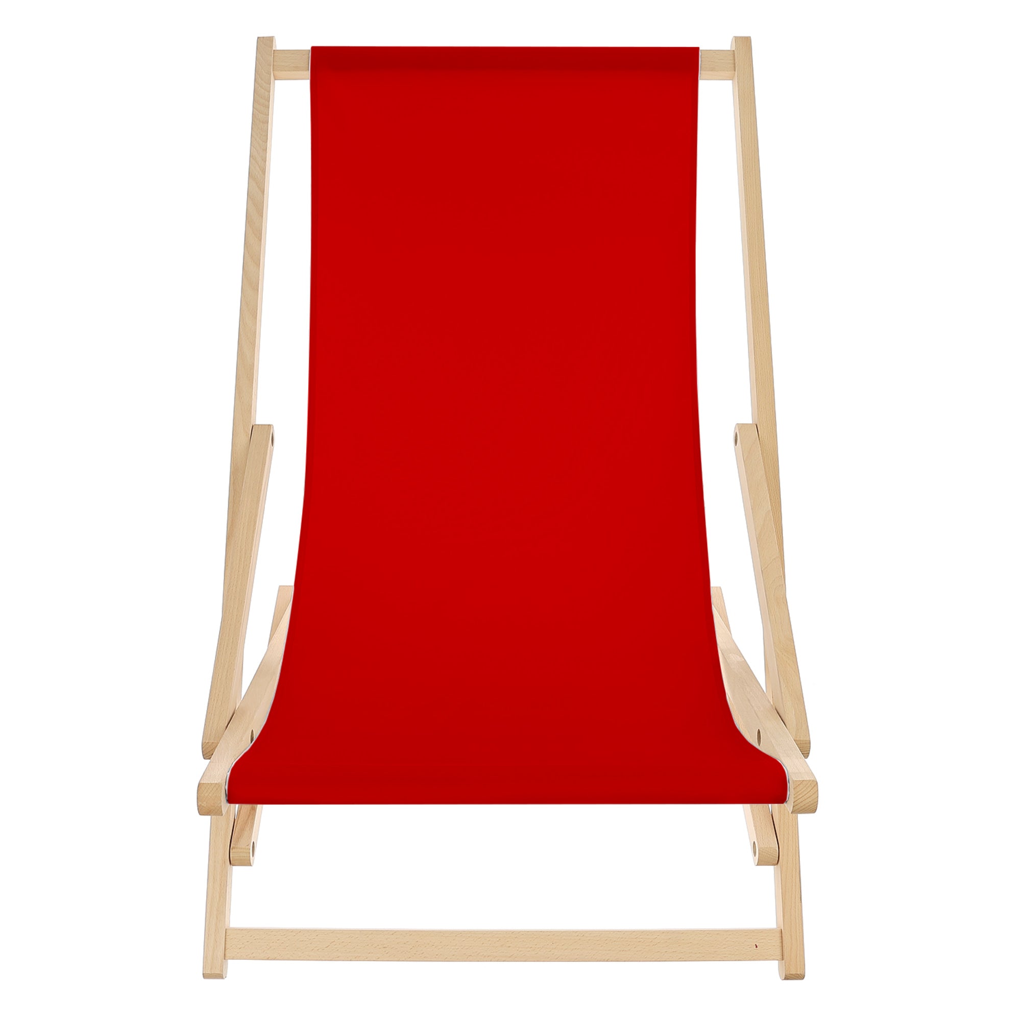 Rocking Deck Chair Red