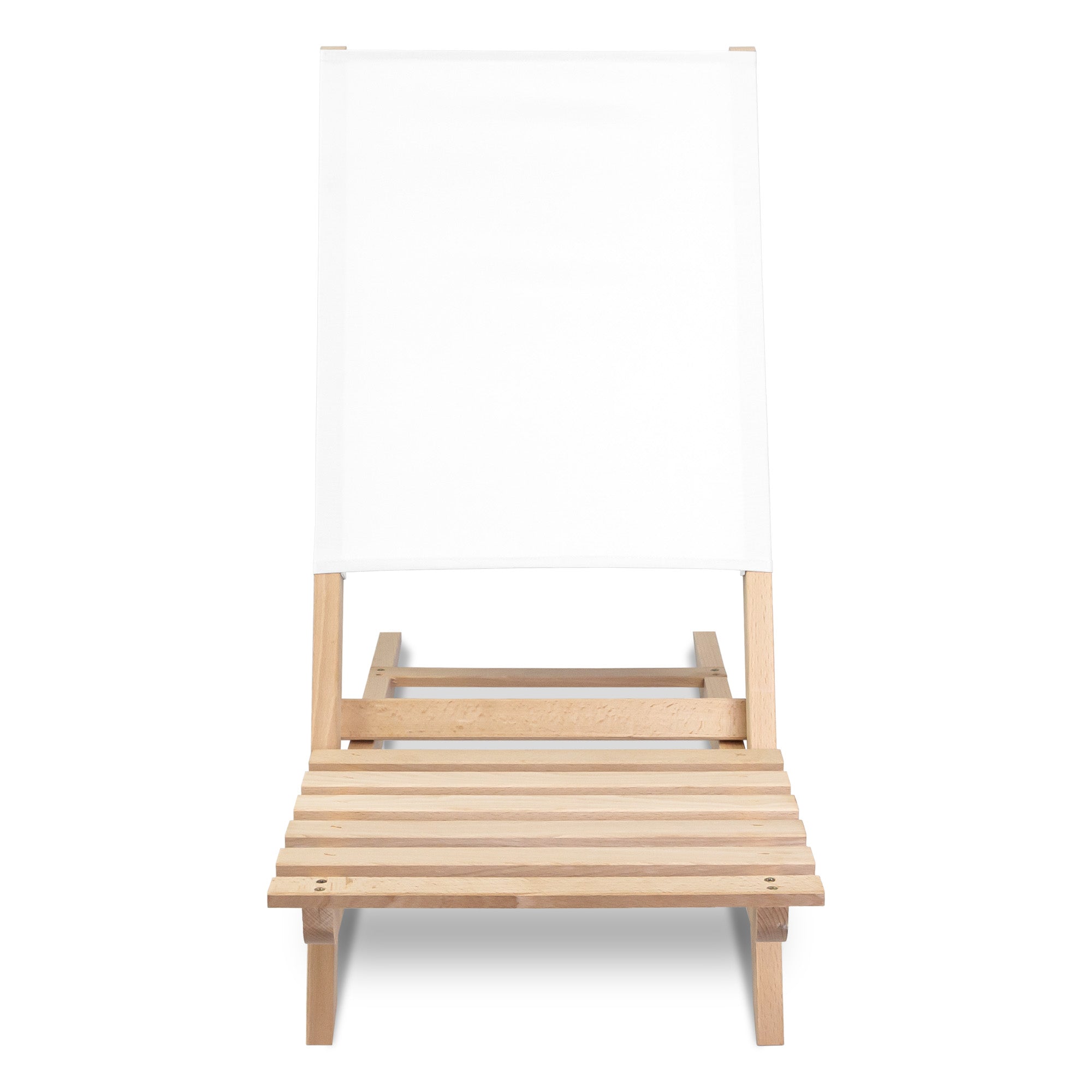 Folding Beach Chair White
