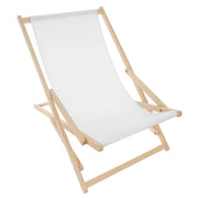 Rocking Deck Chair White