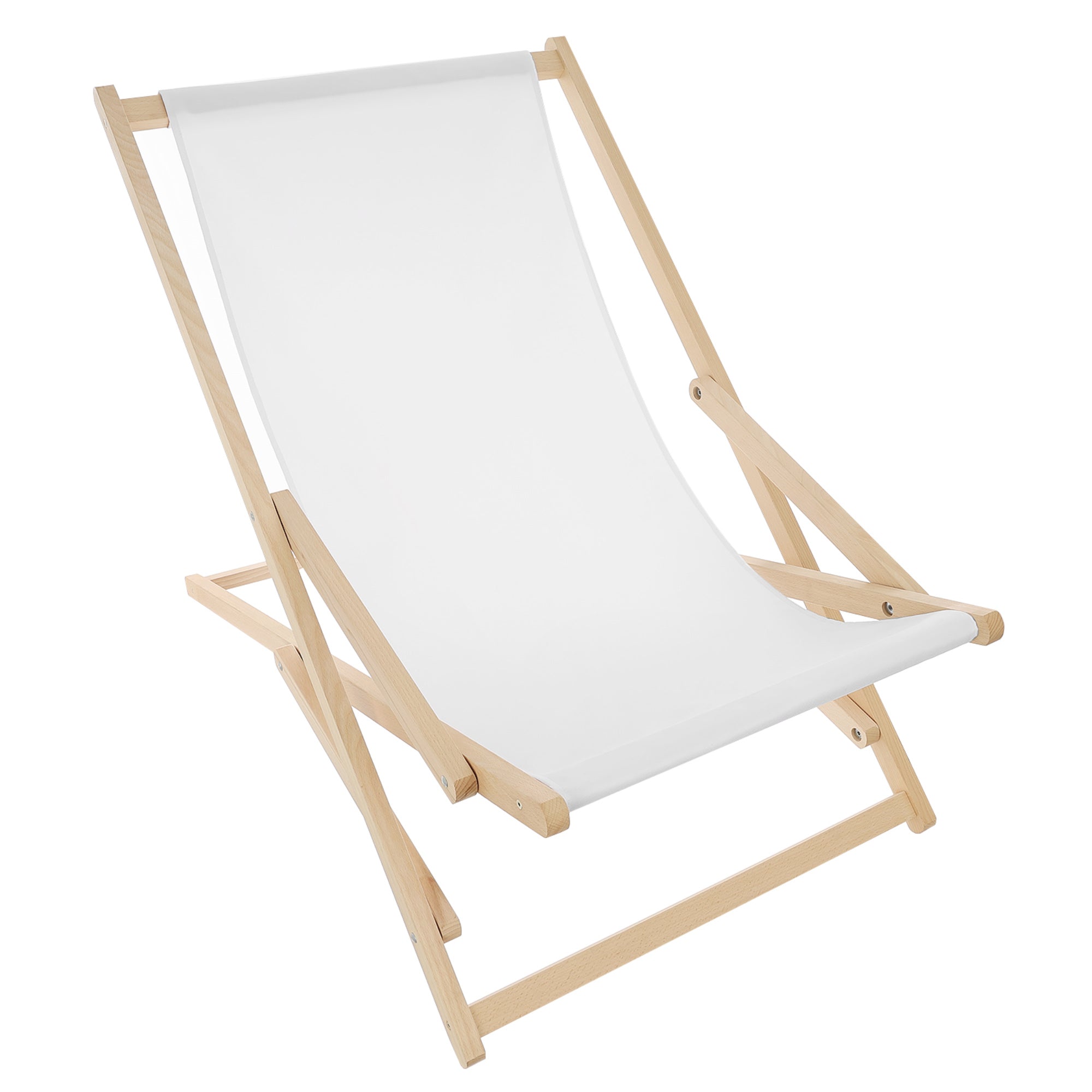 Rocking Deck Chair White