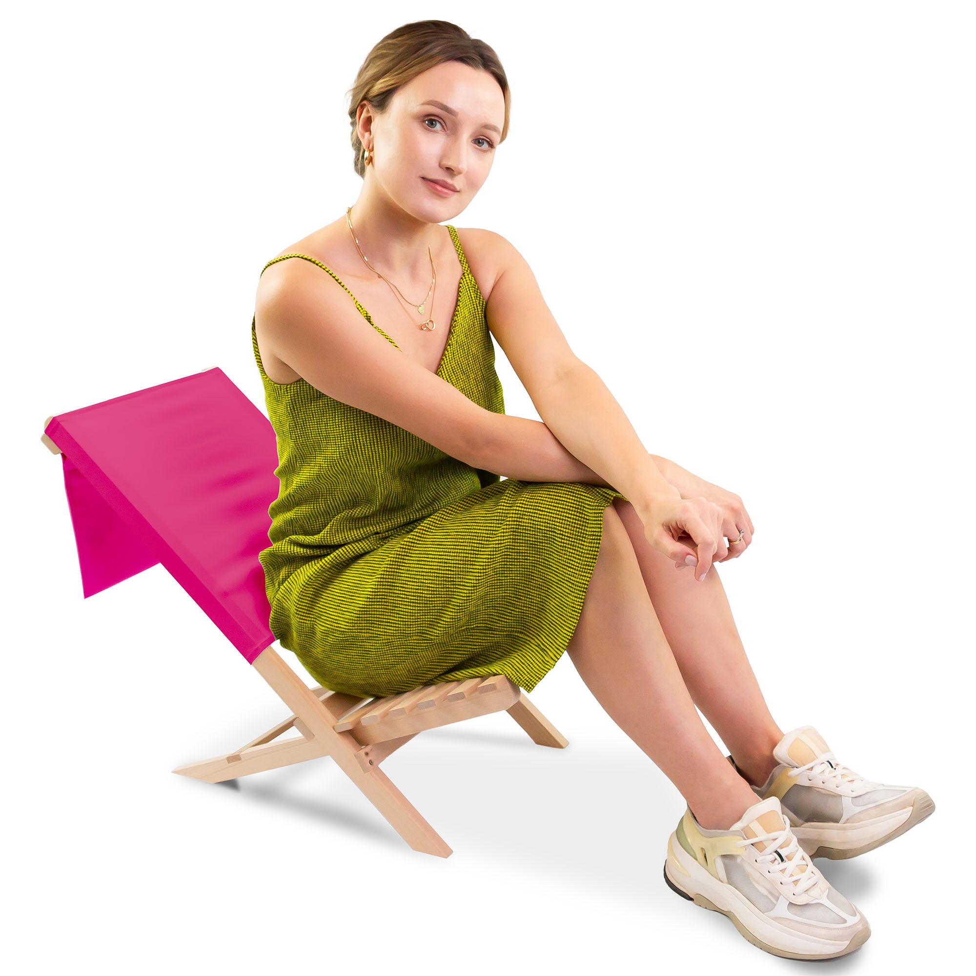 Folding Beach Chair Rose