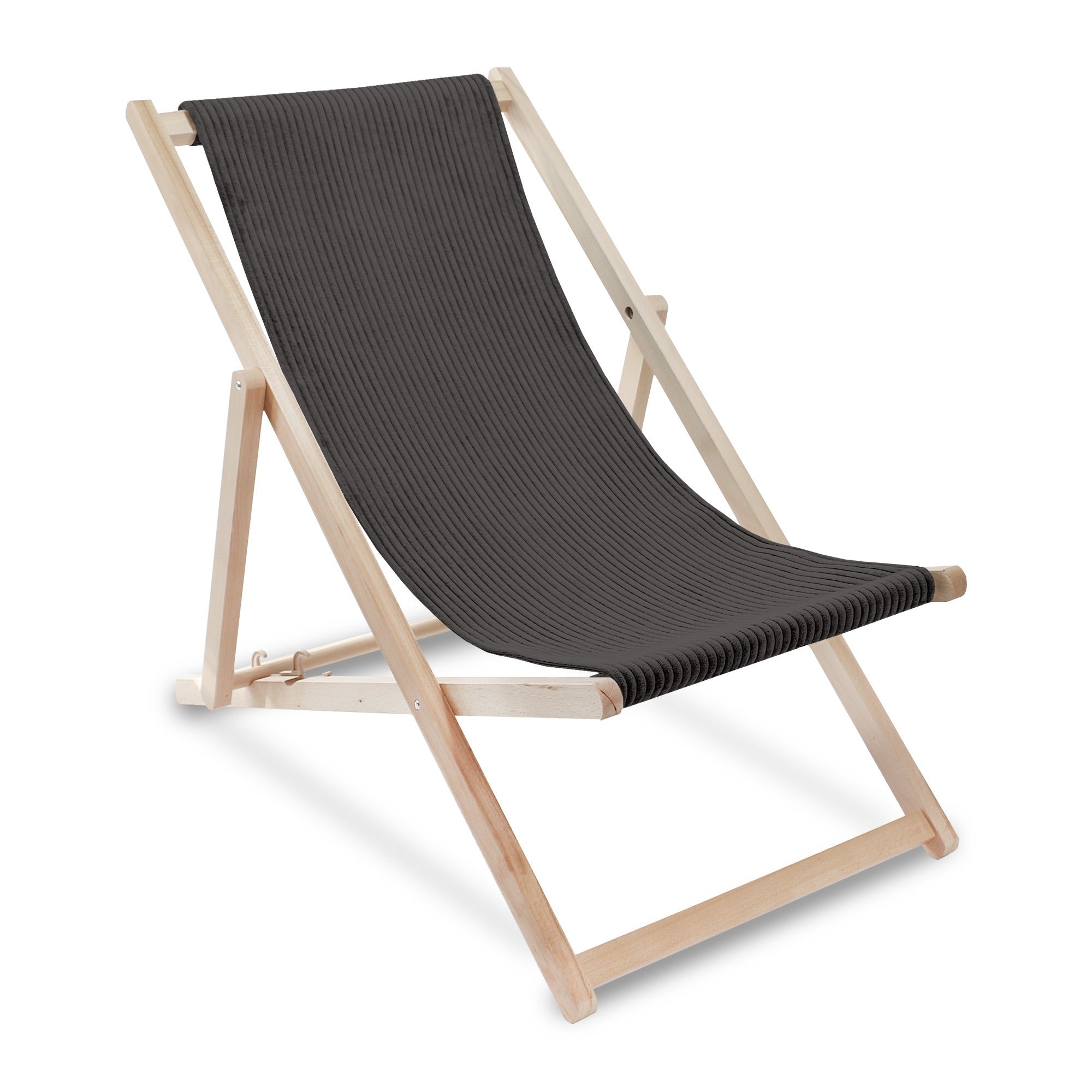 Wooden Deck Chair Lincoln Granite Gray