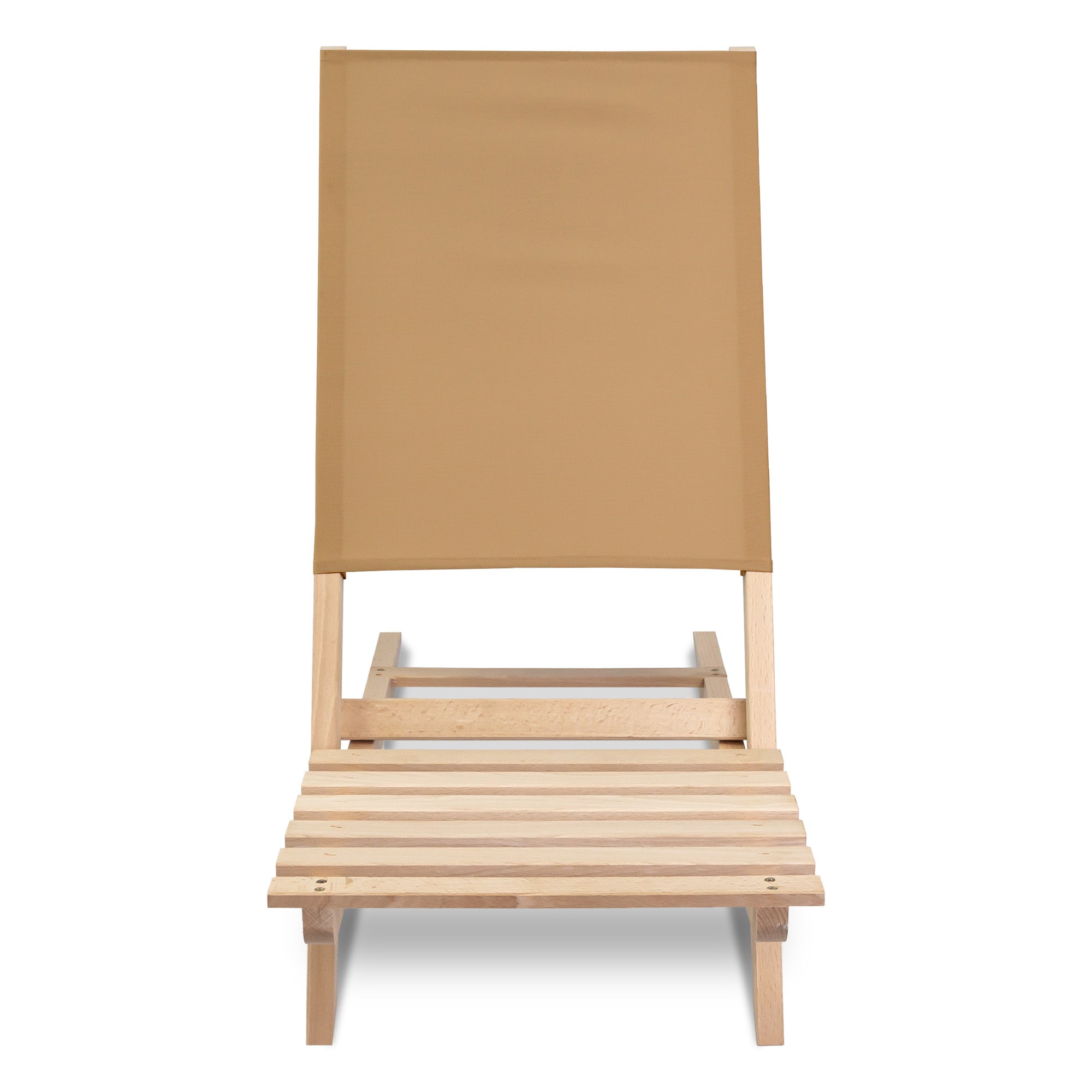 Folding Beach Chair Beige