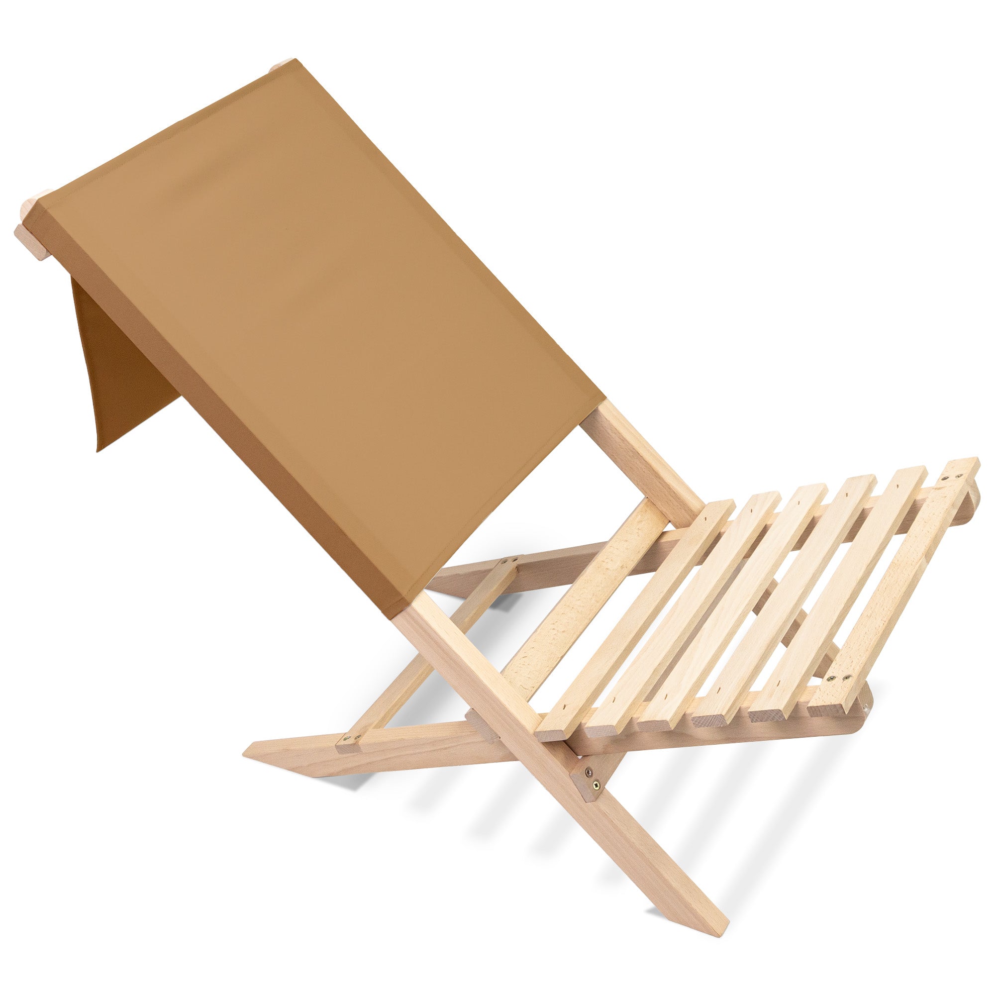 Folding Beach Chair Beige
