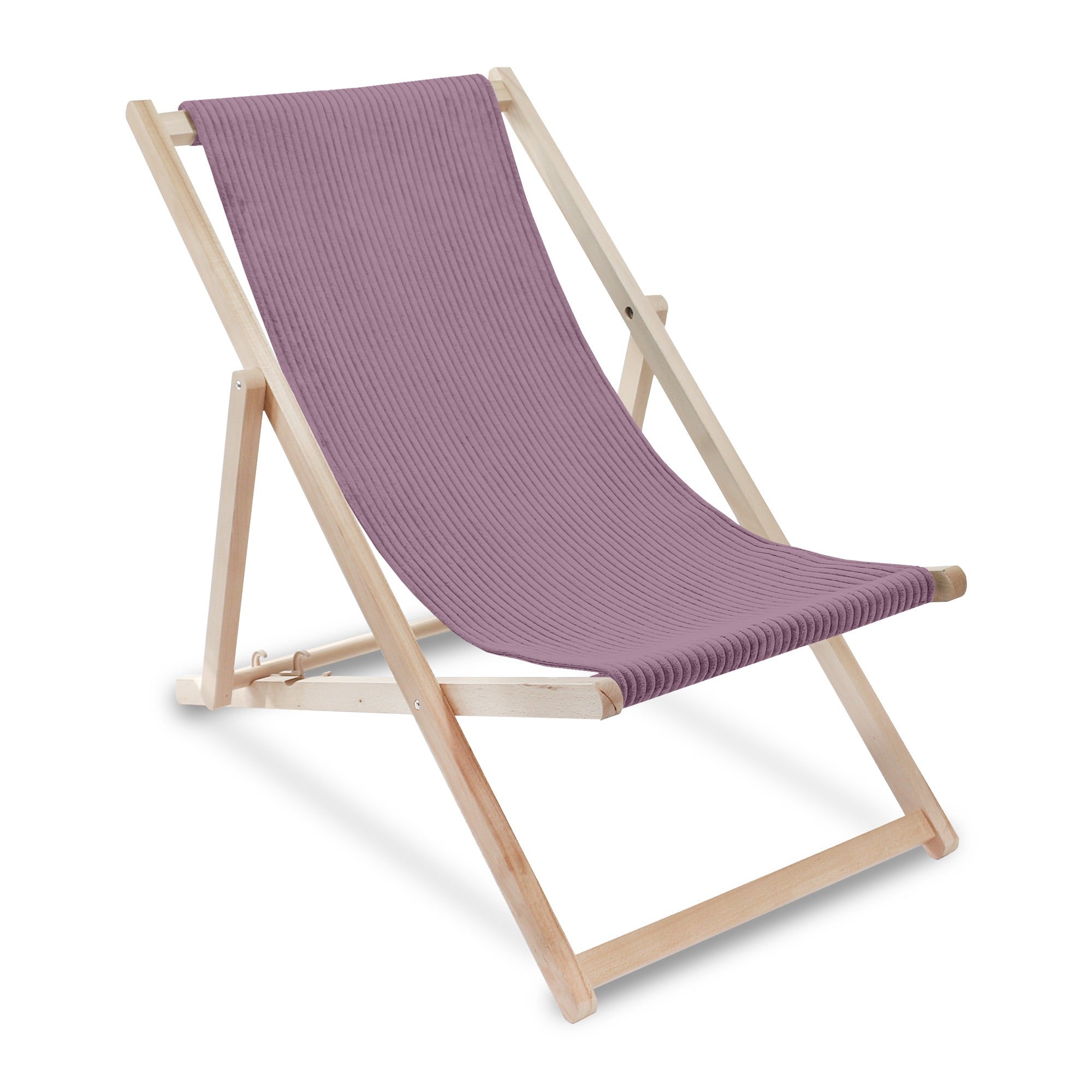 Wooden Deck Chair Lincoln Plum Smoothie
