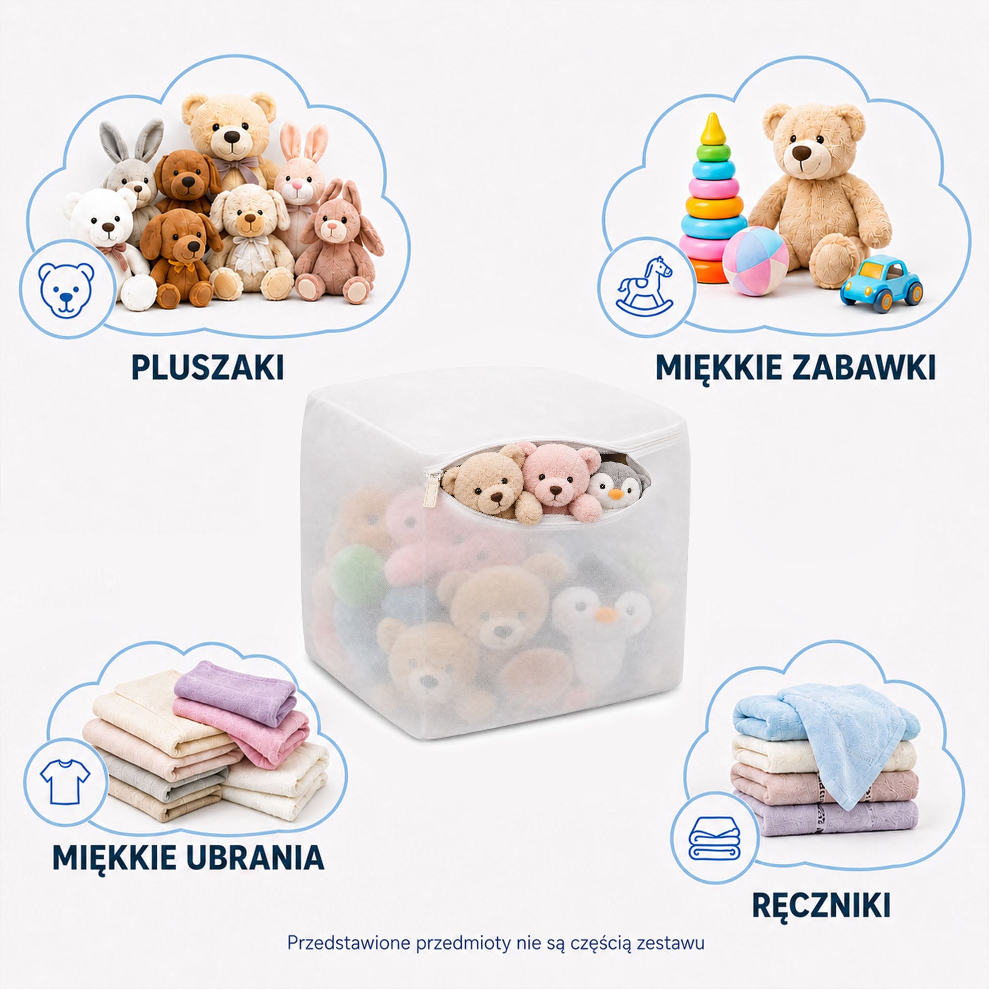 Pokrowiec podnóżek Cube