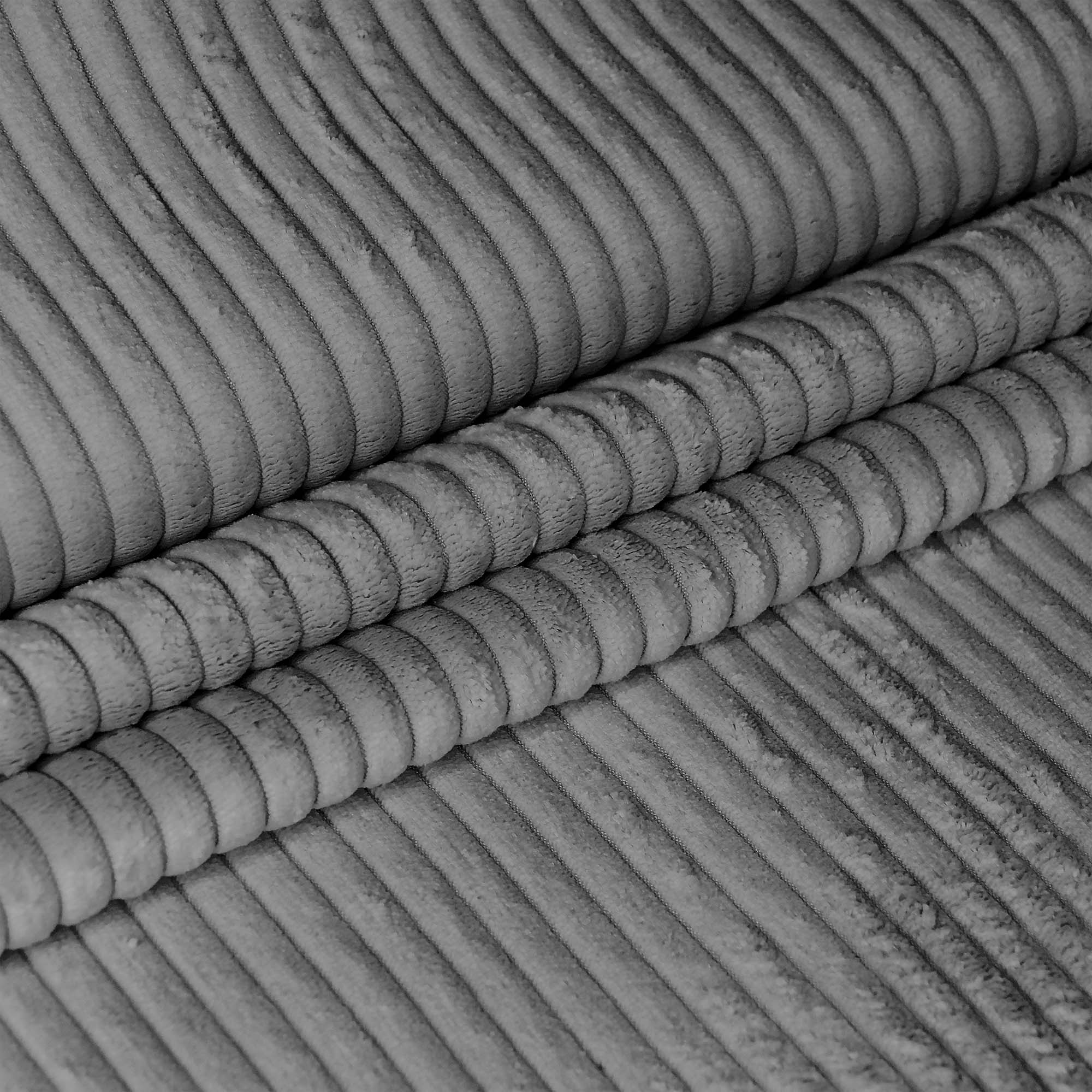 Puf Paradise s podnožkou Frost Gray