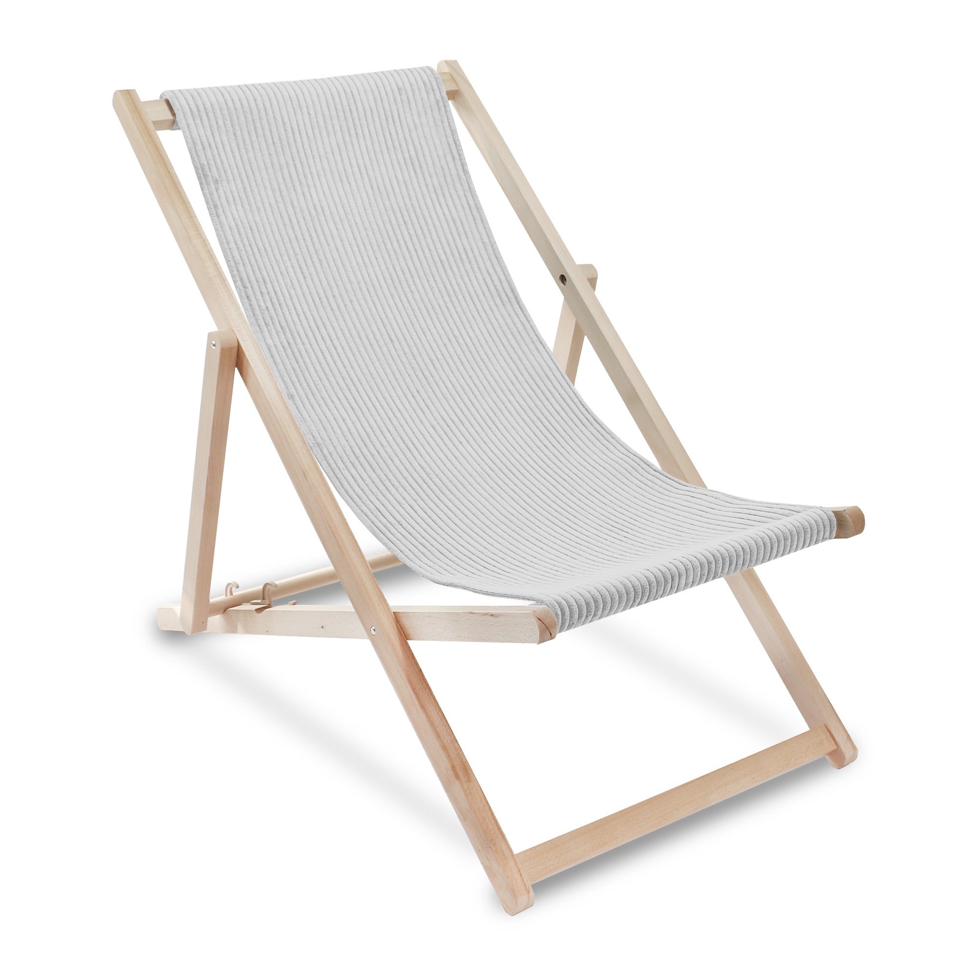 Wooden Deck Chair Lincoln Storm Grey
