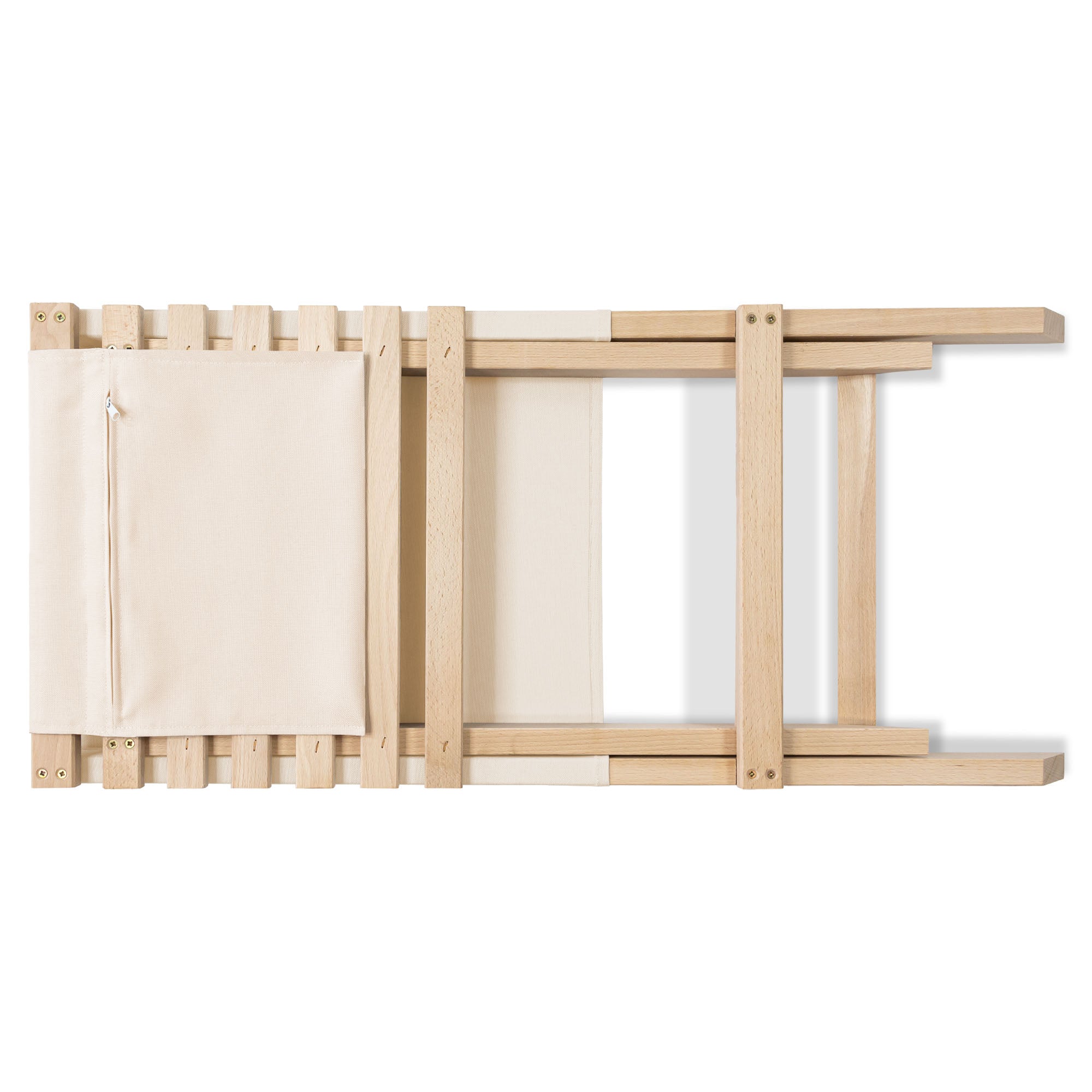 Klappbarer Strandstuhl Creme