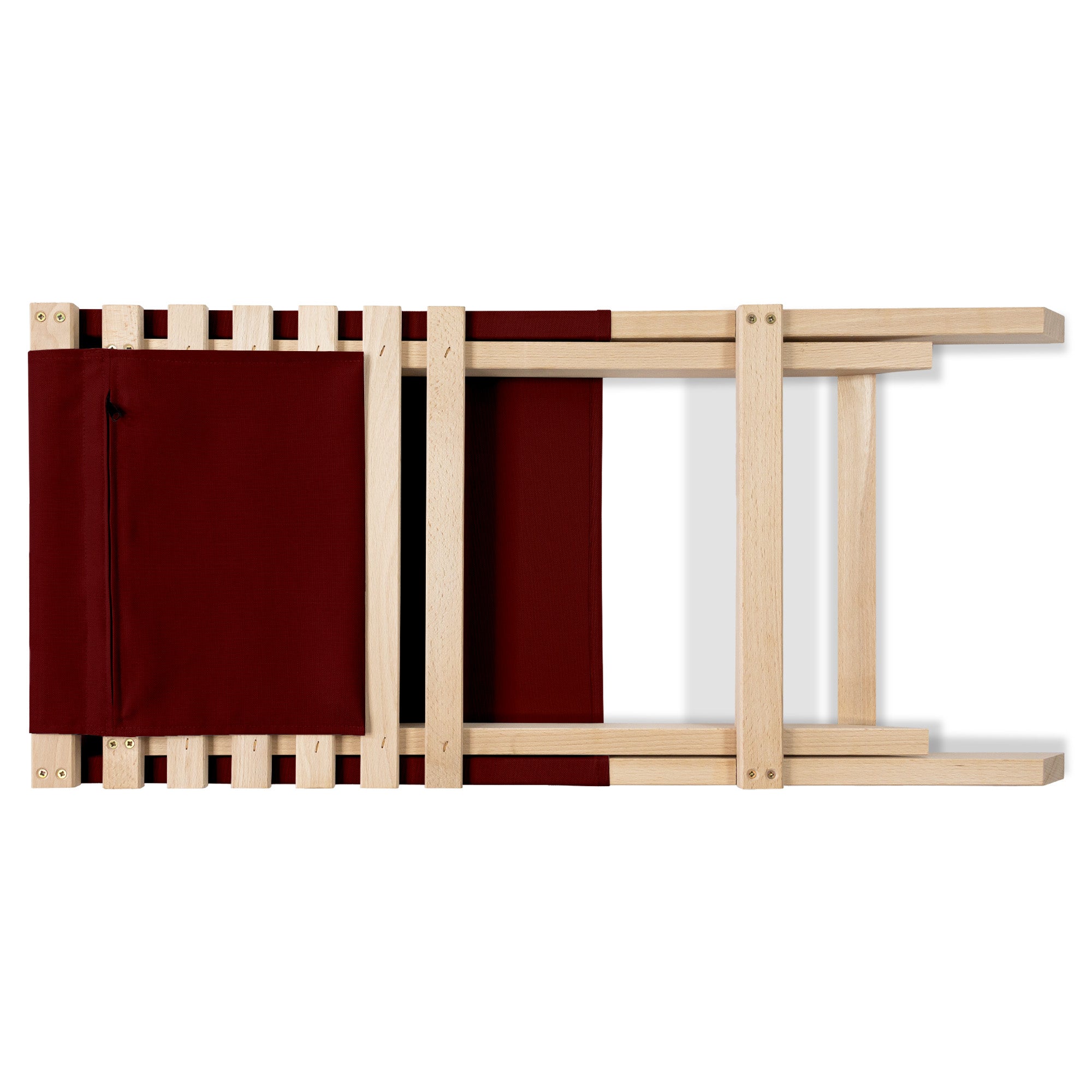 Folding Beach Chair Brown