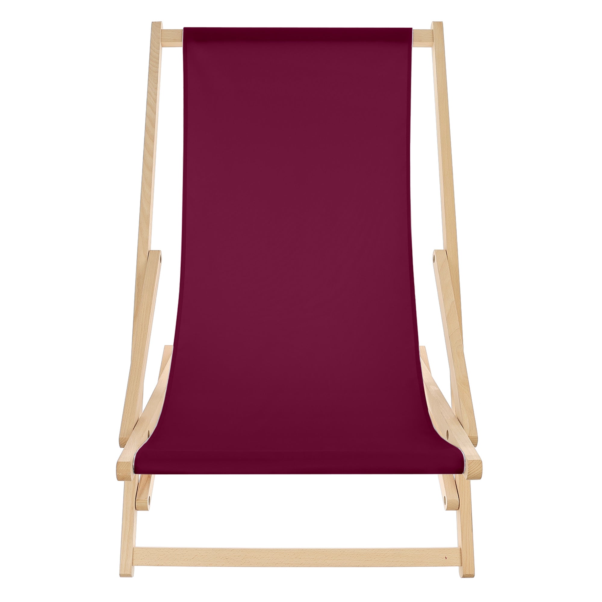 Rocking Deck Chair Burgundy