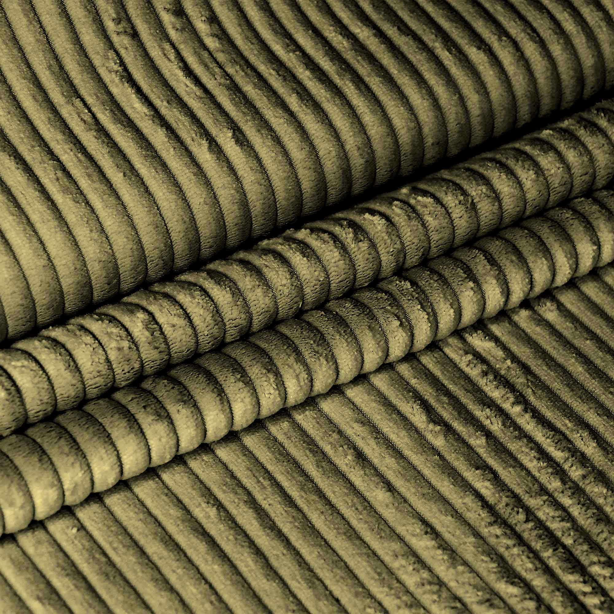 Puf Paradise z Podnóżkiem Dark Olive-S