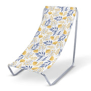 Metal deck chair Ginkgo Leaves