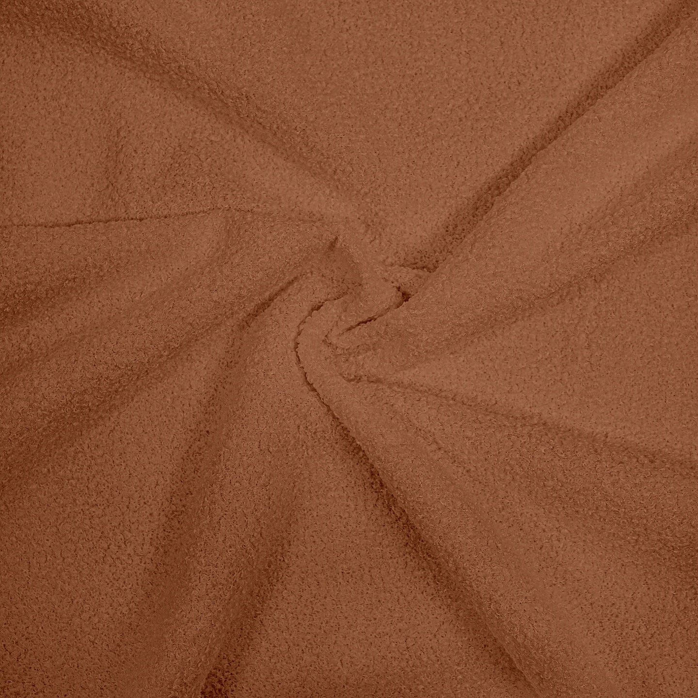 Boucle Fabric Cinnamon Sweetness