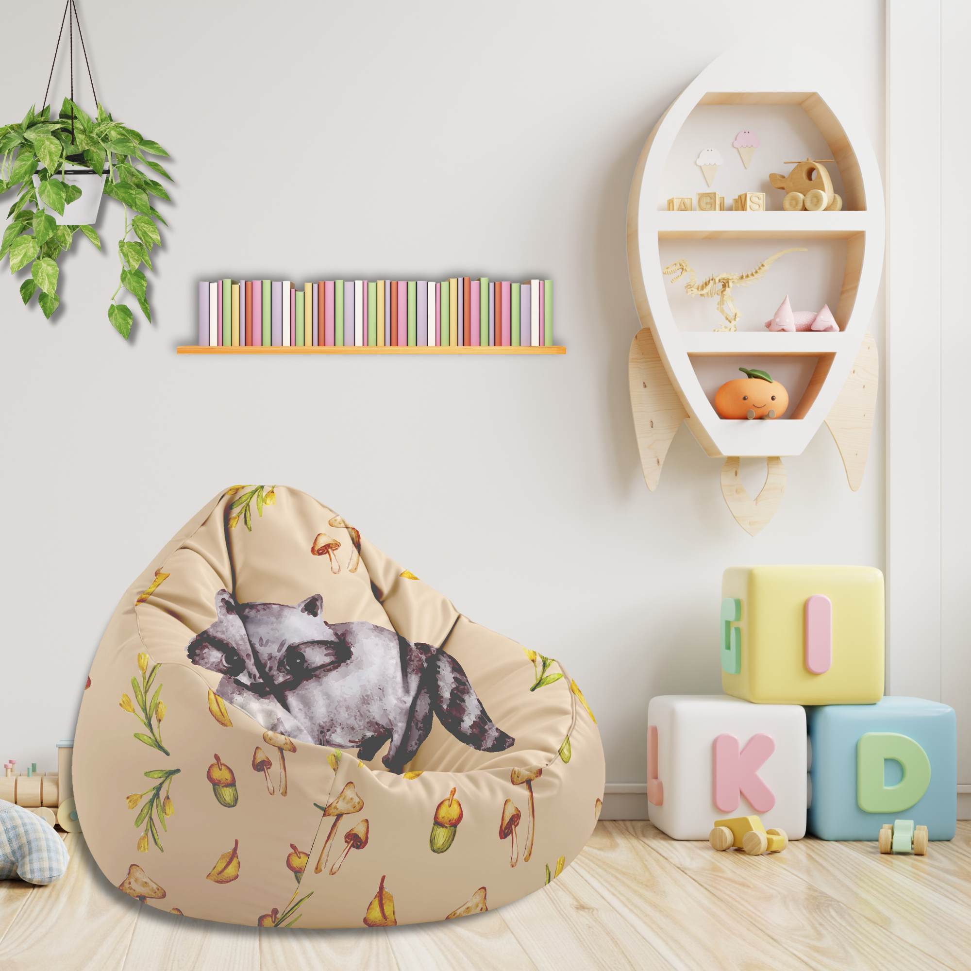 Puf Paradise Cute Raccoon-S