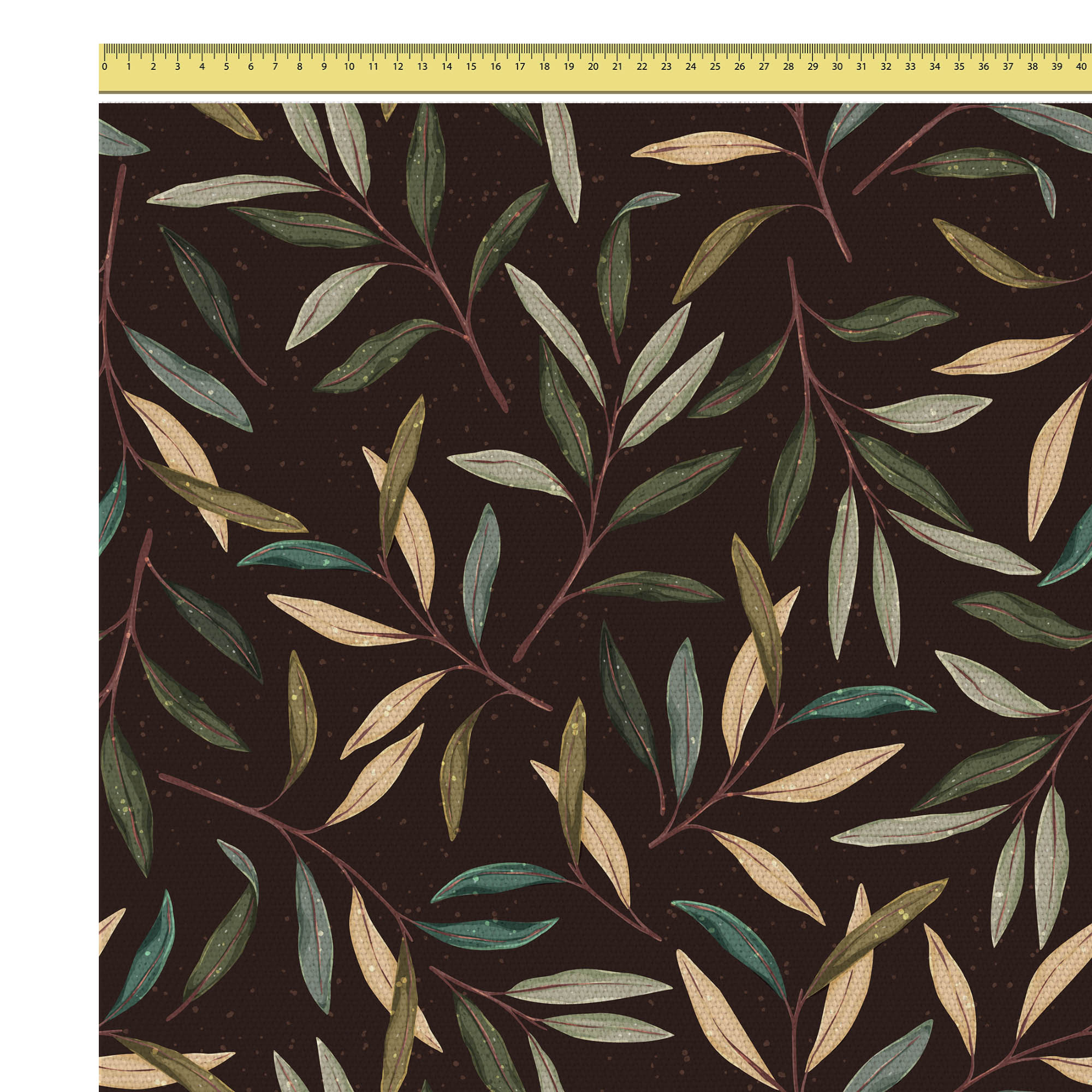 Retro Leaves