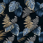 Blue And Gold Tropical