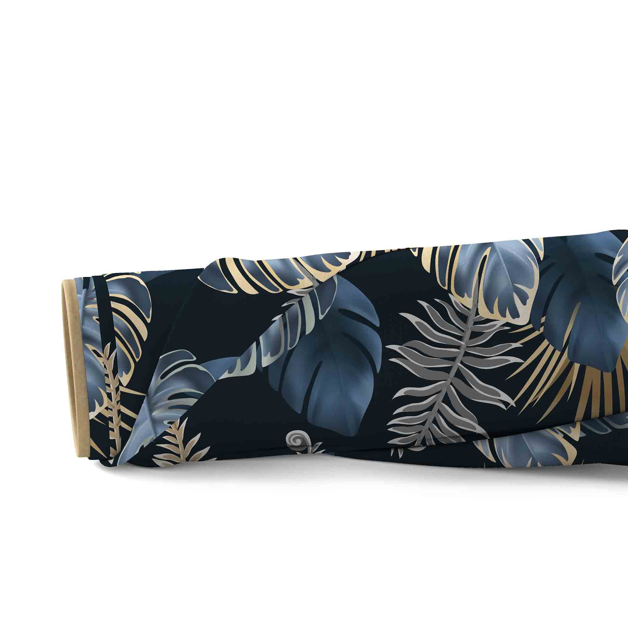 Blue And Gold Tropical