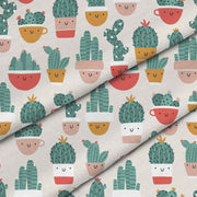 Plant Pots-Tablecloth Fabric