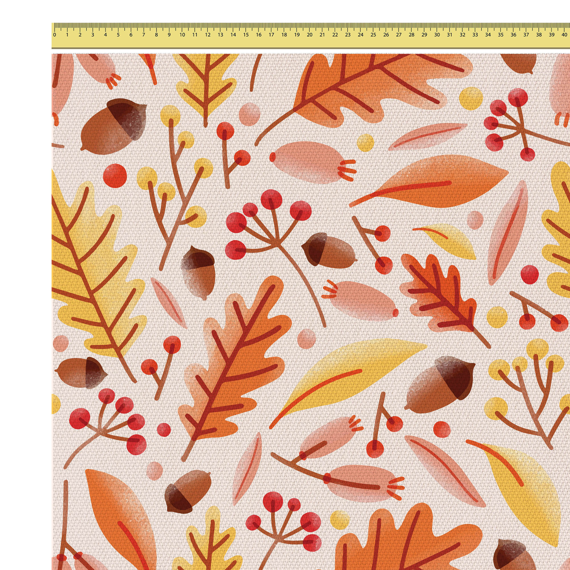 Autumn Leaves-Tablecloth Fabric