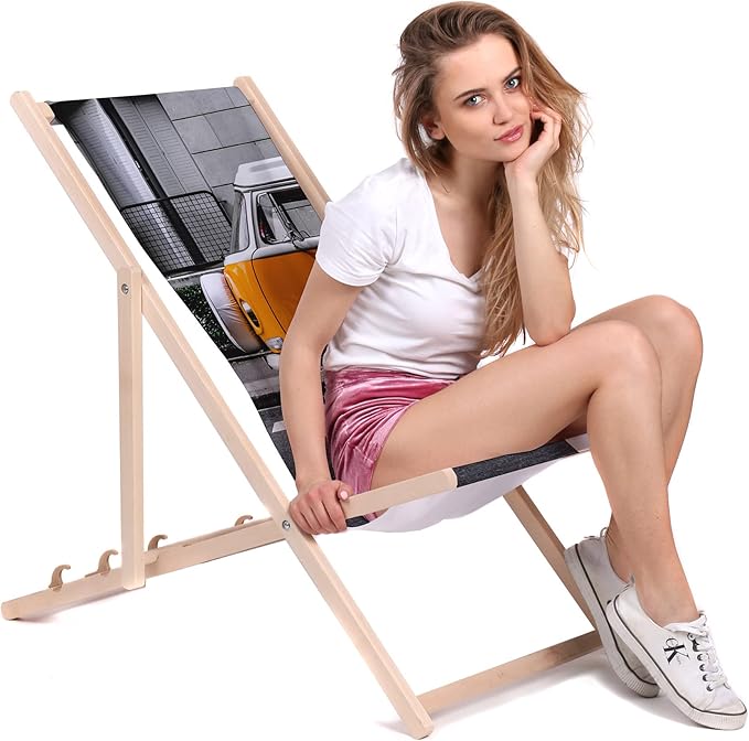 Wooden Deck Chair Roadtrip