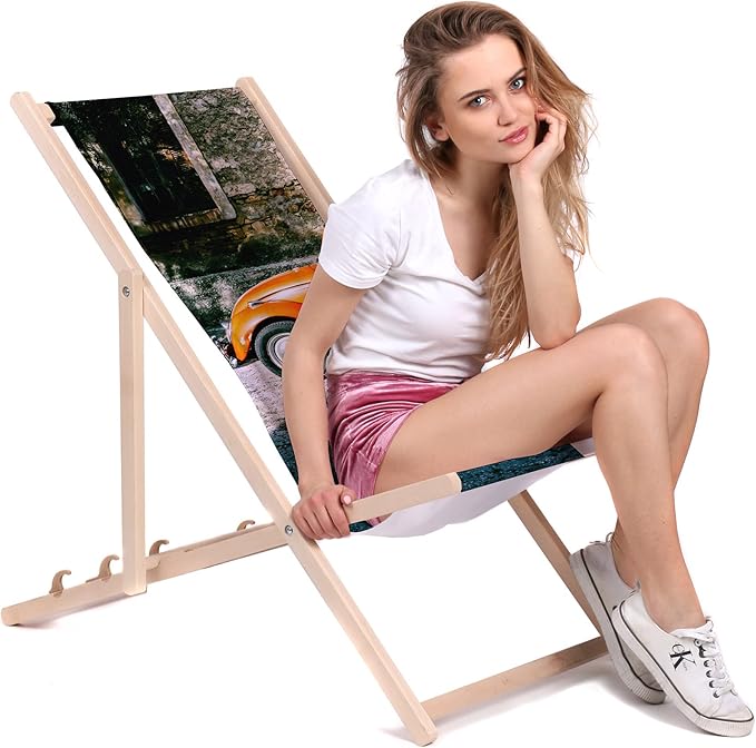 Wooden Deck Chair Sienna Summer