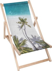 Vintage Wooden Deck Chair Bahamas