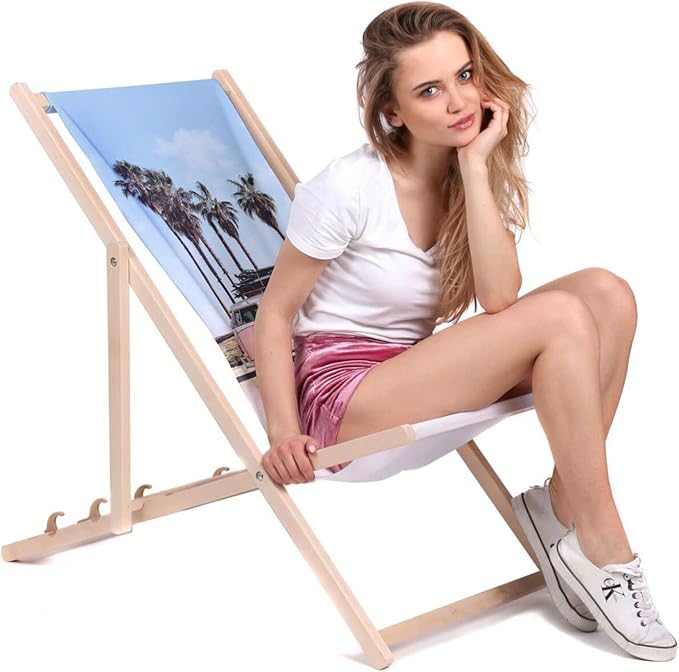 Wooden Deck Chair Surfer Cars