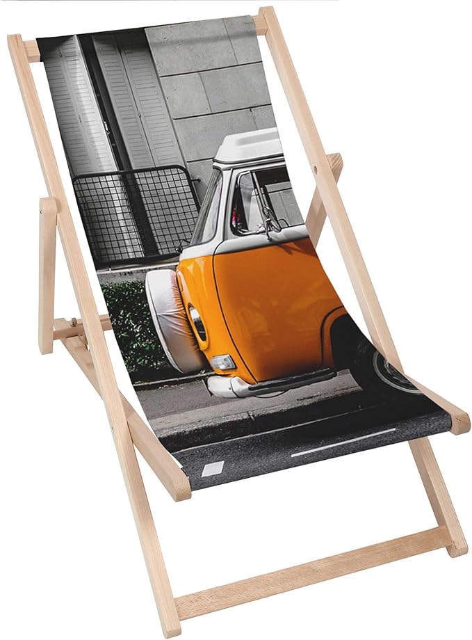 Wooden Deck Chair Roadtrip