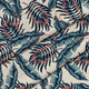 Tropical Beige Leaves-Lincoln