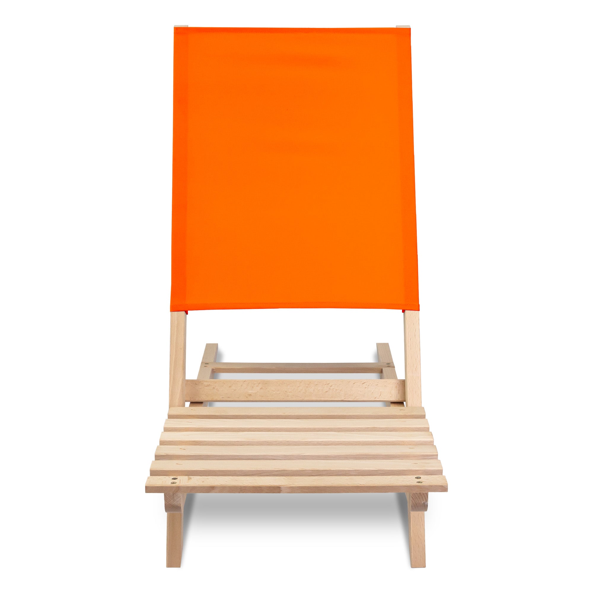 Folding Beach Chair Orange