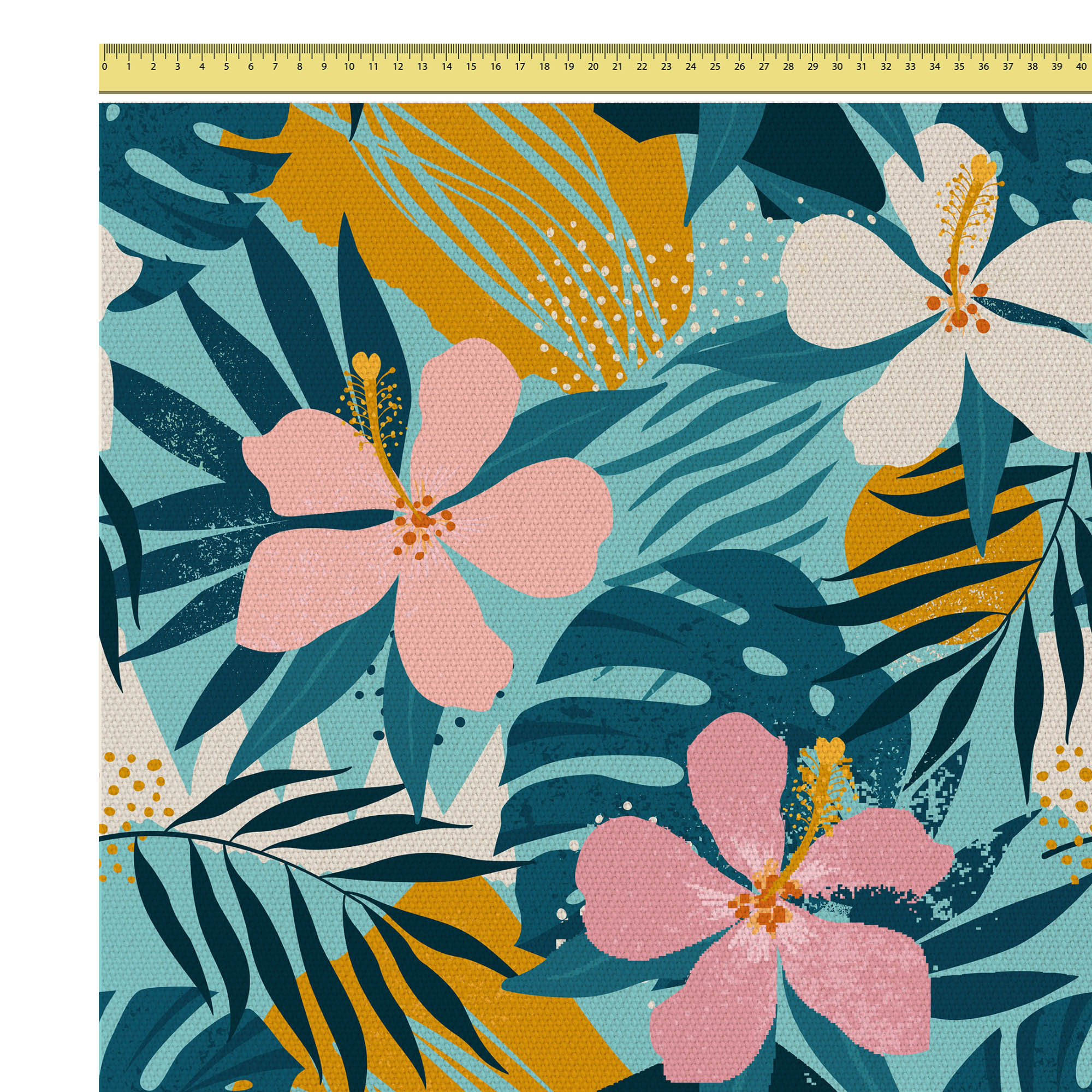 Tropical Palm Flowers-Panama