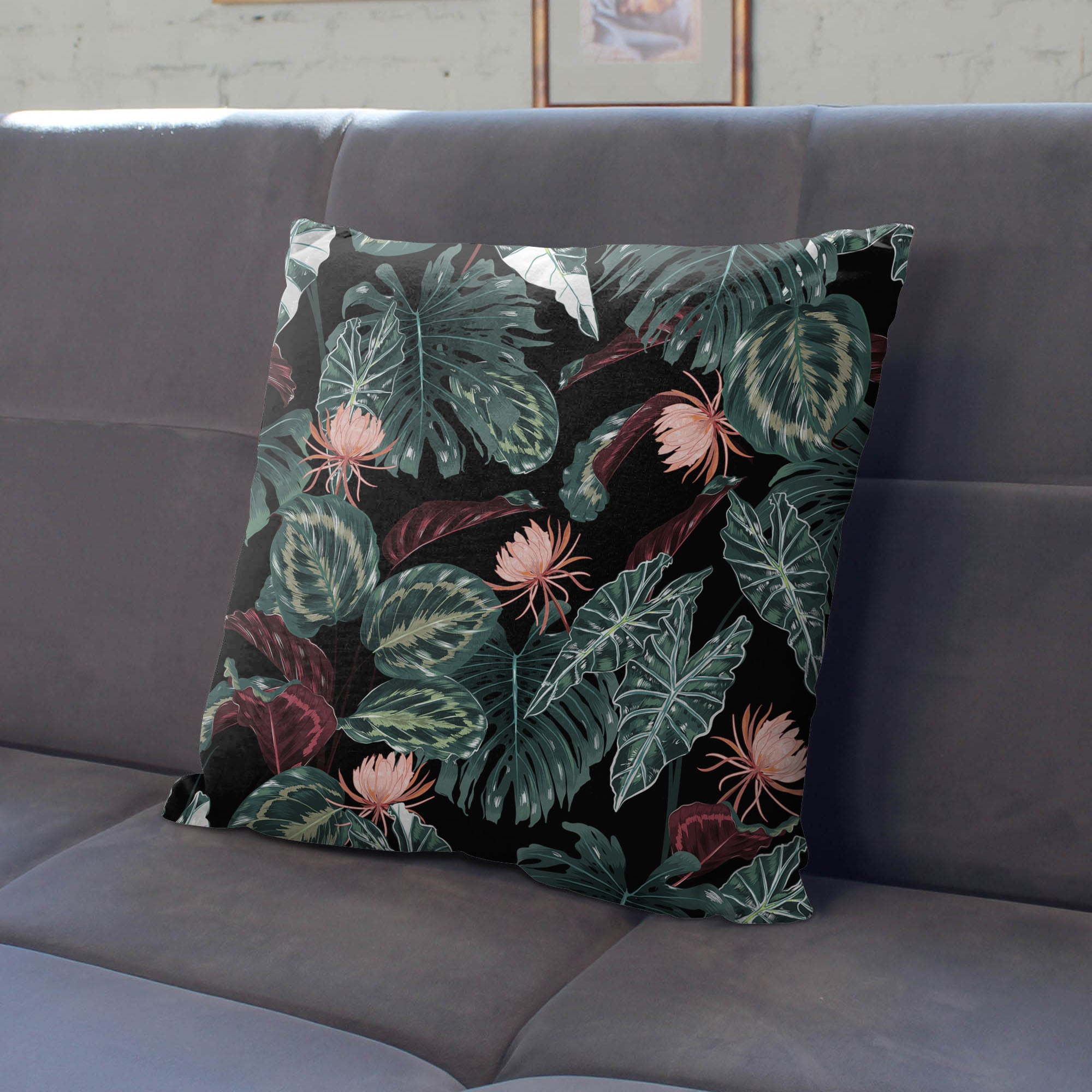 Red Tropical Alocasia-Lincoln