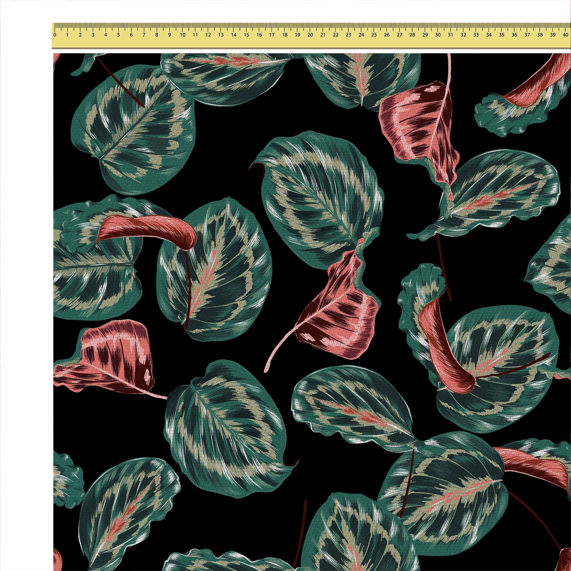 Red Tropical Maranta-Oxford