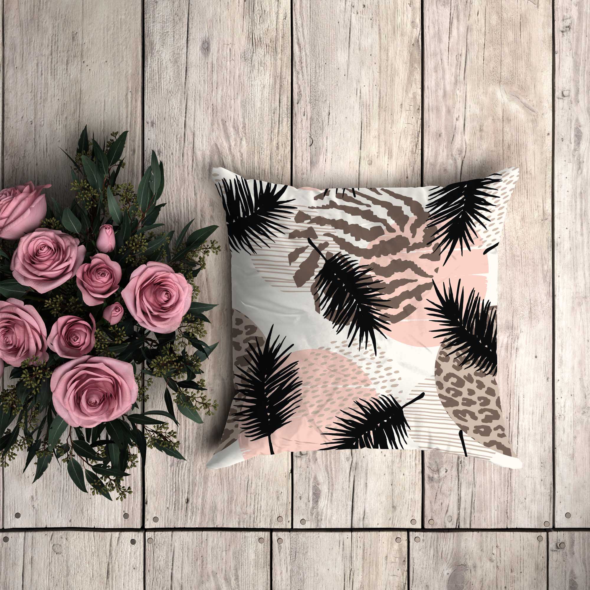 Animal and Tropical Geometric-Flat Microfiber