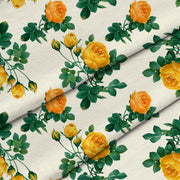 Yellow Roses-Flat Microfiber