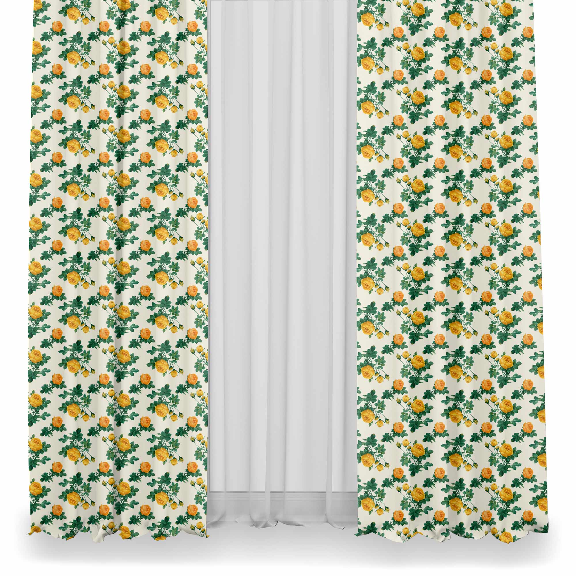 Yellow Roses-Flat Microfiber