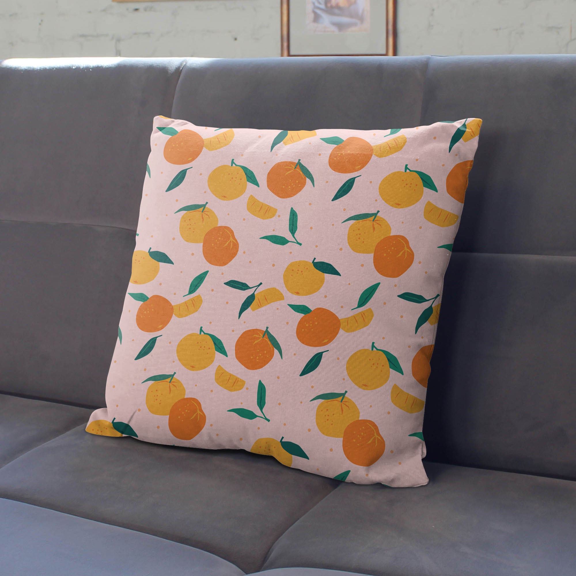 Mandarins-Tablecloth Fabric