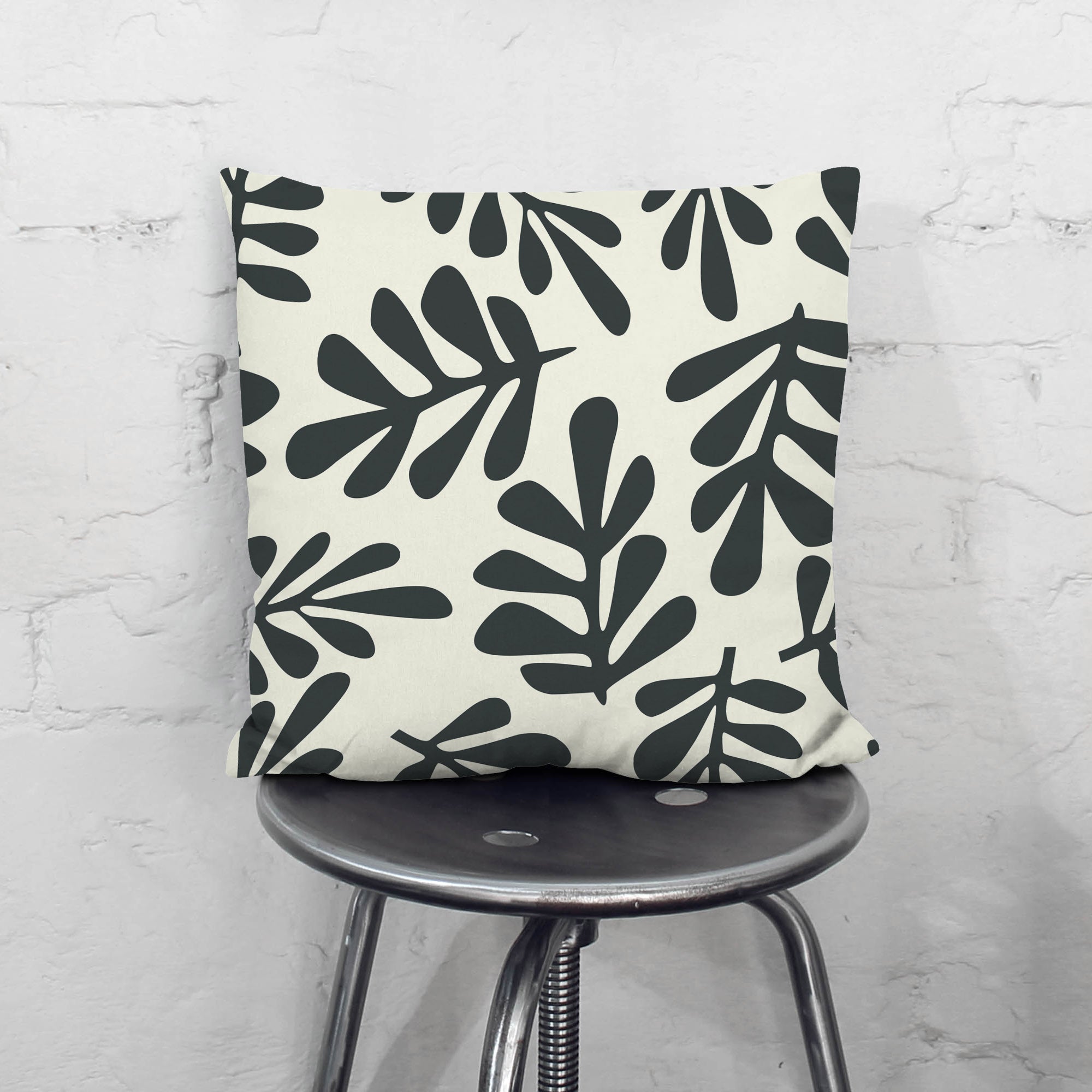 Artistic Abstract Leaves-Velvet