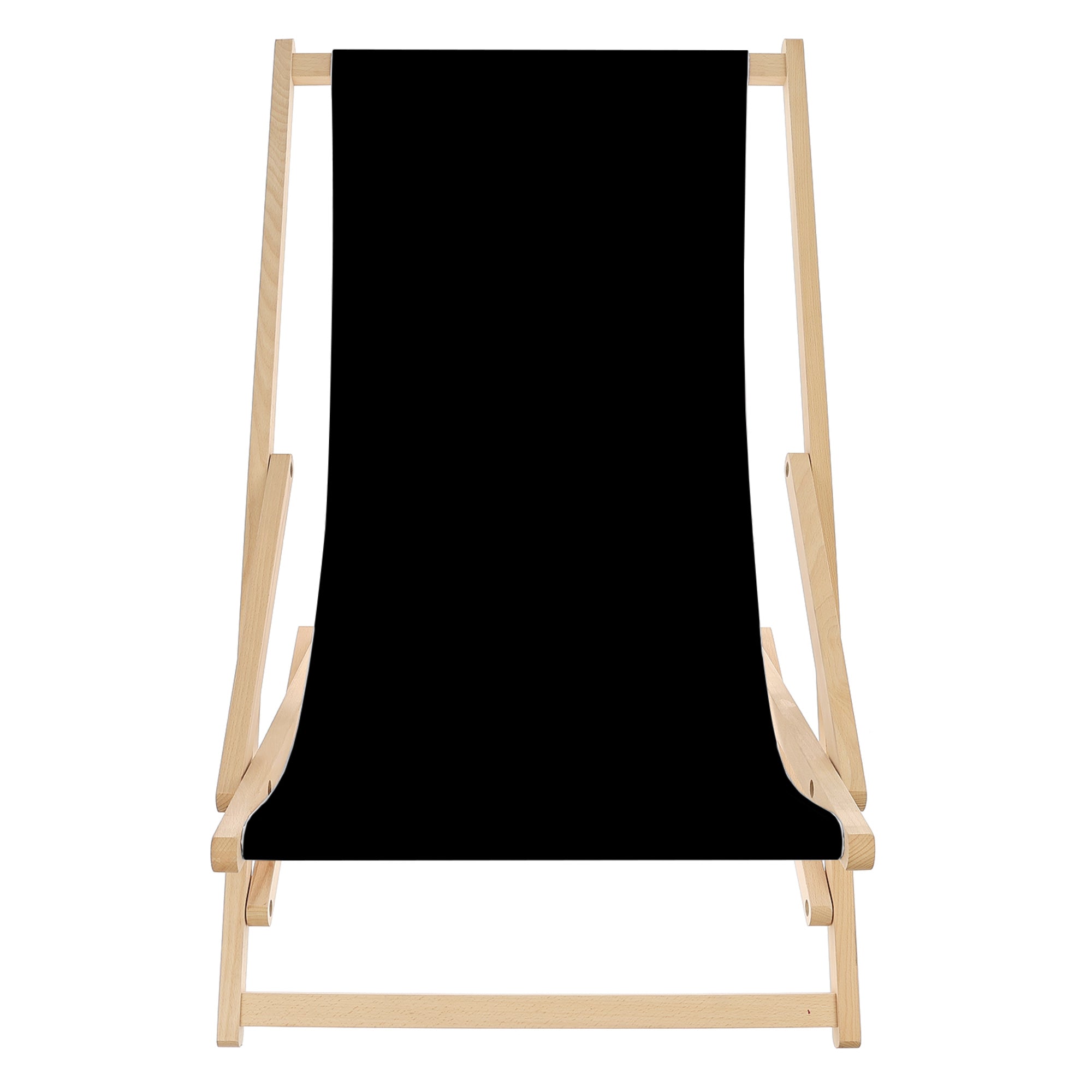 Rocking Deck Chair Black